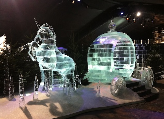 Why Ice Sculptures Are The Best Christmas Decor