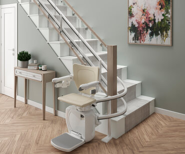 Curved stairlifts are an age-friendly solution