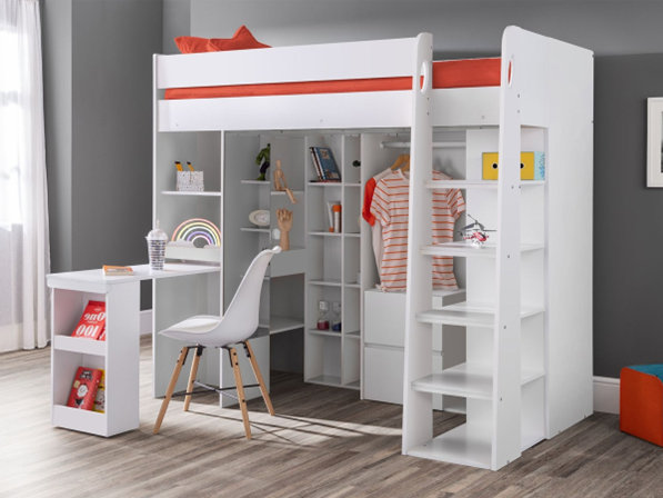 Getting Vertical: High Sleepers vs. Bunk Beds for Kids&rsquo;&nbsp;Bedrooms